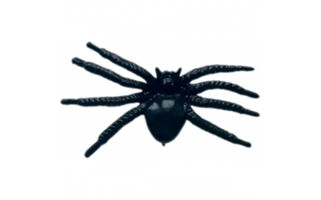Edderkop Plastik 5 Cm - Sort Spider 5 Cm Black