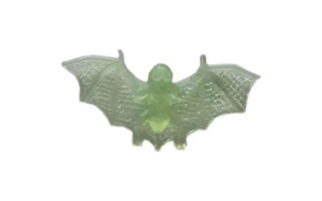 Flagermus Plastik Selvlysende 4 Cm - Klar Gennemsigtig Bat 4 Cm Glow-in-the-dark