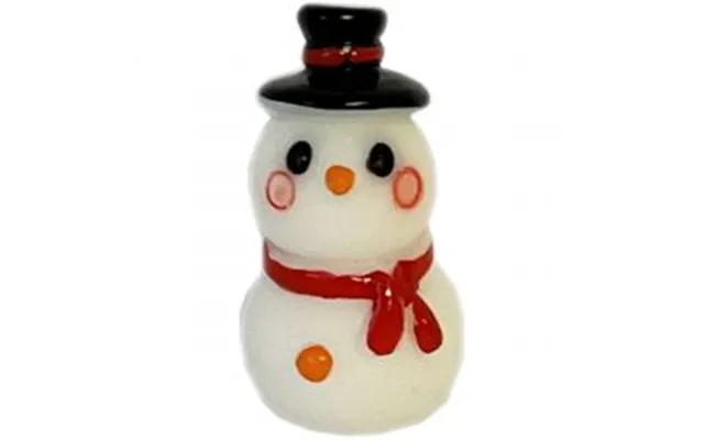 Jule Minifigur 3 Cm - Stående Snemand