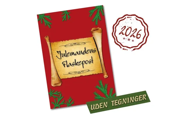 Julemandens Flaskepost 2026 - Nissebreve Til 4 Børn