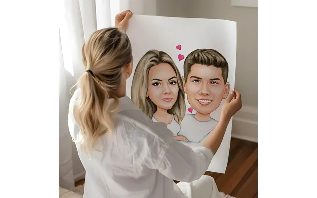 Bestil Print Af Din Personlige Karikatur Høj Kvalitet I Størrelser
