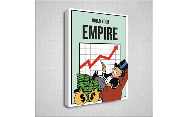 Build Your Empire - Plakat Lærred