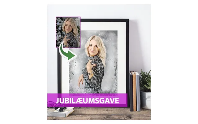 Jubilæumsgave - Dream Portræt Efter Dine Fotos