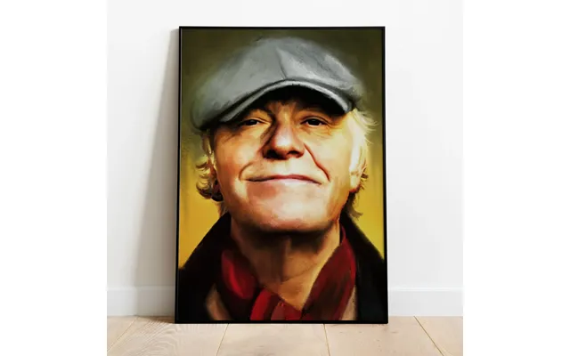 Kim Larsen - Maleri Plakat