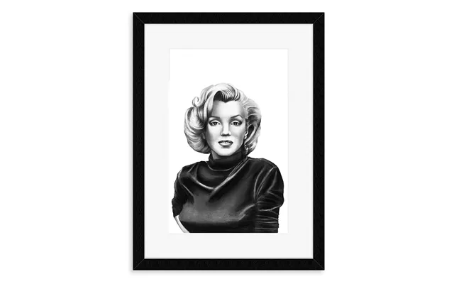 Marilyn Monroe - Karikatur Plakat