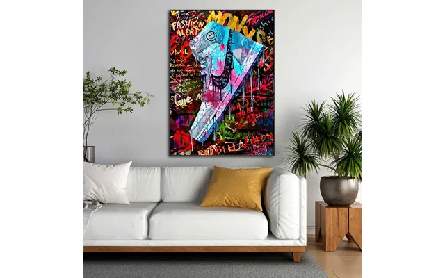 My Favorit Sneakers - Plakat Lærred