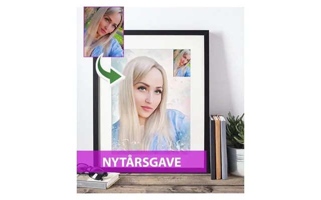 Nytårsgave - Dream Portræt Efter Dine Fotos