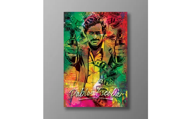 Pablo Escobar - Plakat Lærred