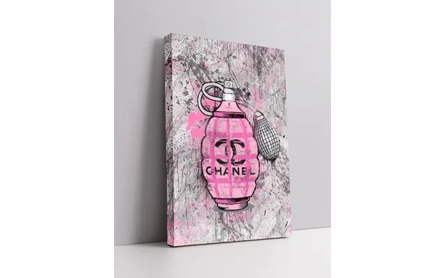 Pink Granat - Plakat Lærred