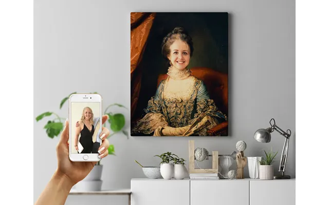 Sapphie Dronningen - Royal Portræt Efter Dine Fotos