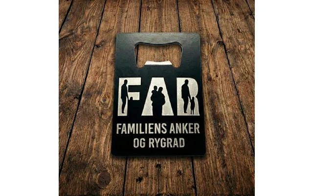 Far Familiens Anker - Solid Lomme-oplukker