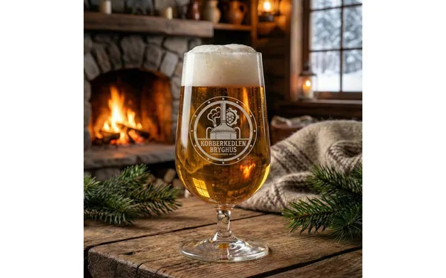 Rosendahl Ølglas 50 Cl Med Graveret Logo - Nej
