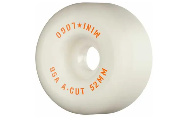 Mini Logo Skateboard Hjul A-cut 2 52mm 95a White 4-pak
