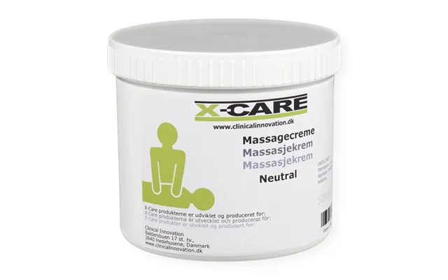 X-care Massagecreme 500 Ml Duftfri