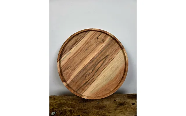 Dekorationsfad Med Kant Oval - 30x13 Cm