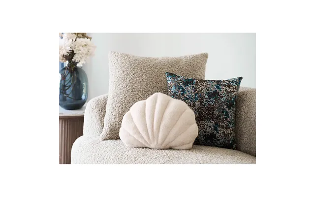 Muslinge Pude Beige