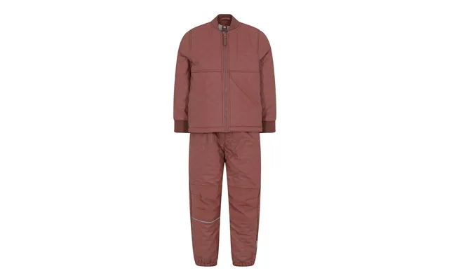 Celavi Coated Termosæt M Fleece- Mahogany - 86