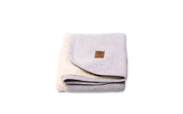 Cloby Teddy Blanket - Grå