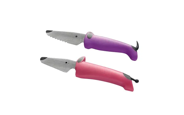 Kinderkitchen Børnekokkeknivsæt - Pink Lilla