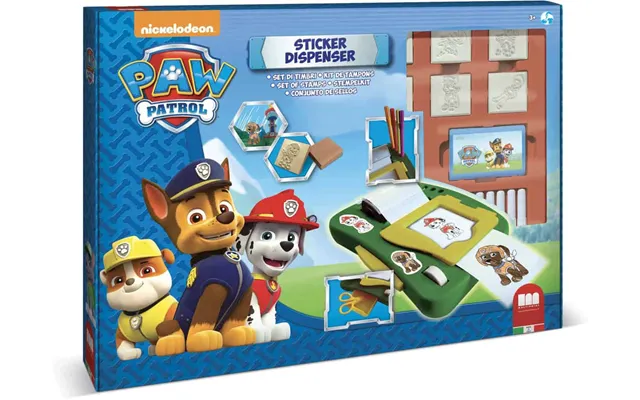 Klistermærke Maskine Paw Patrol Dreng