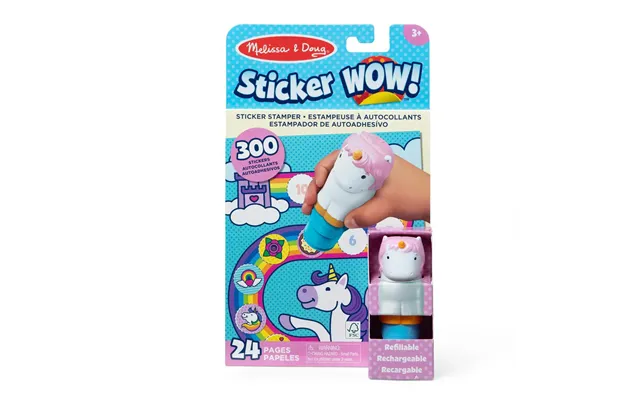 Melissa & Doug Klistermærkesæt - Sticker Wow