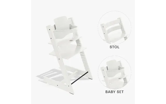 Stokke Tripp Trapp Bundle - Højstol Og Babyset