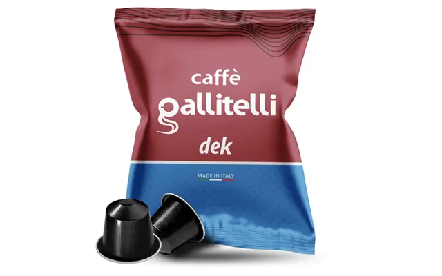 Gallitelli Caffè Decaf Koffeinfri - Nespresso Kompatible Kapsler