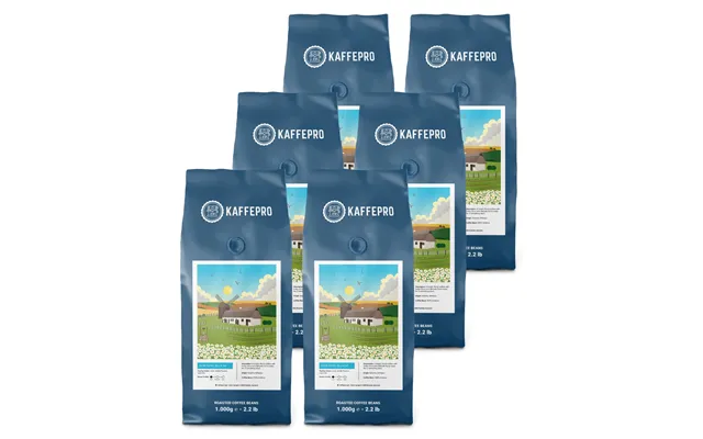 Kaffepro Morning Bloom - Kaffepakke 6 X 1kg Kaffebønner