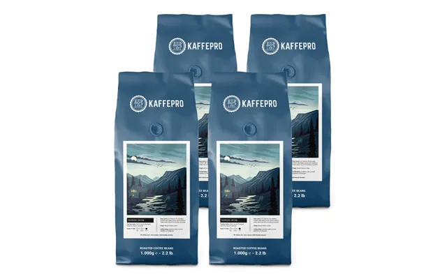 Kaffepro Nordic Dawn - Kaffepakke 4 X 1kg Kaffebønner
