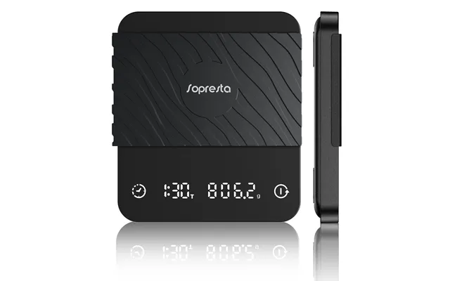 Sopresta Premium Kaffe Espresso Vægt Scs-001 - Sort