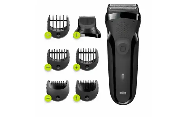 Braun 300bt Barbermaskine Og Skægtrimmer - 3i1