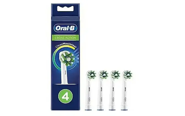 Oral B Crossaction Børstehoveder 4 Pak.