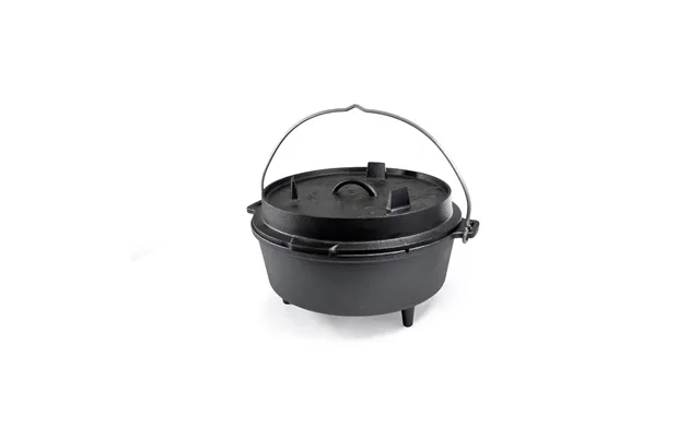 Bålgryde 12l Med Fødder Den Ultimative Dutch Oven Til Kajaktræf - Jagtmiddag Og Storkøkken