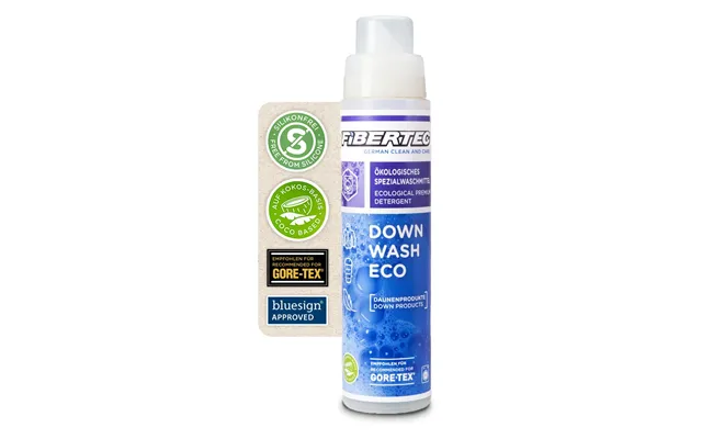 Fibertec Down Wash Eco 250 Ml Miljøvenligt Specialvaskemiddel Til Dun