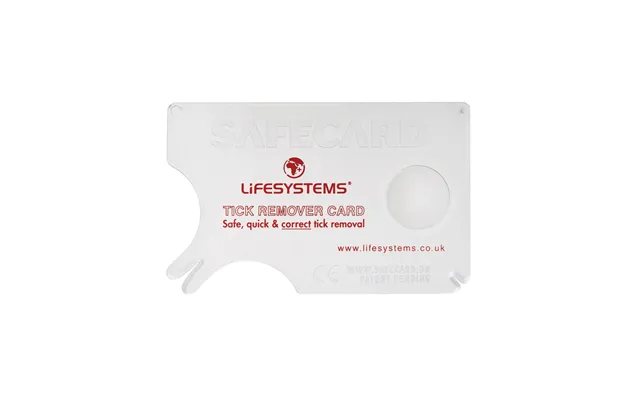 Lifesystems Flåtfjerner Tick Card