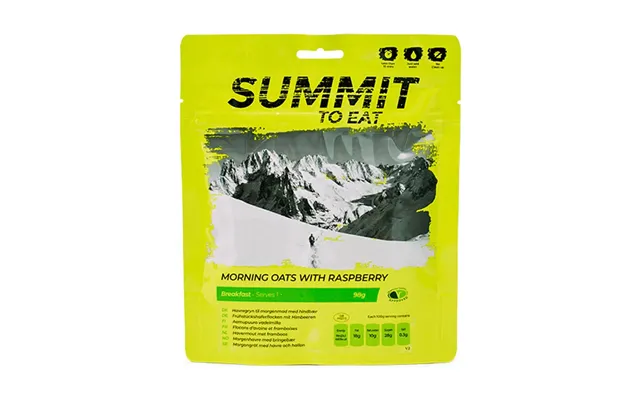 Summit To Eat Morning Menu Havregrød Med Hindbær