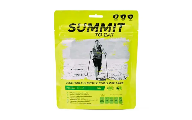 Summit To Eat Vegetarisk Chipotle Chili Med Ris
