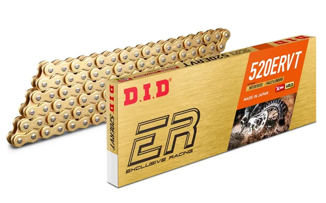 Did 520ervt Guld X-ringskæde O-ring Incl. Samleled Clips 120 Led