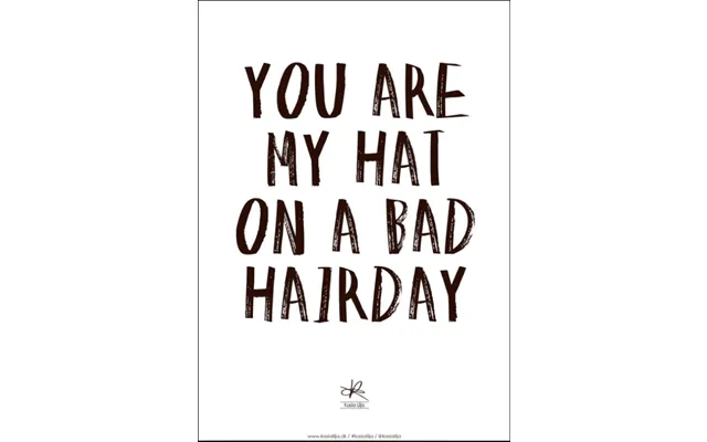 A3 Plakat - Bad Hairday