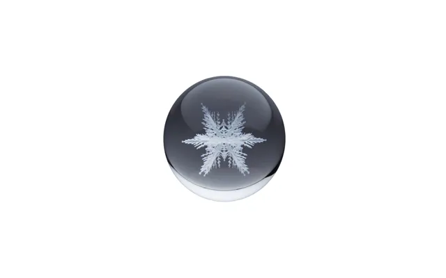 Krystalkugle - Snowflake 1