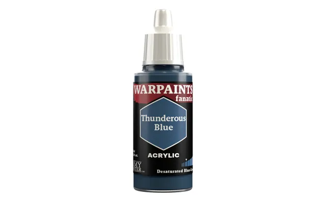 Army Painter Warpaints Fanatic Acrylics - Thunderous Blue