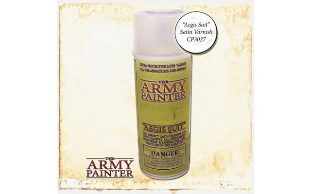 Base Primer Spray - Aegis Suit, Satin Varnish