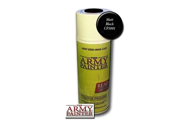 Base Primer Spray - Matt Black