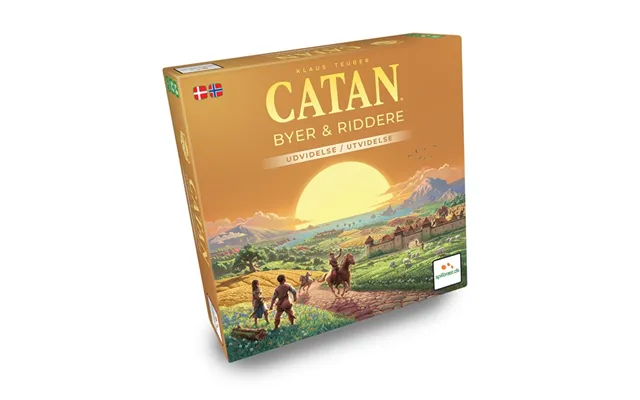 Catan Byer & Riddere - Expansion Udvidelse Dansk 6th Edition, Opdateret 2017 Settlers