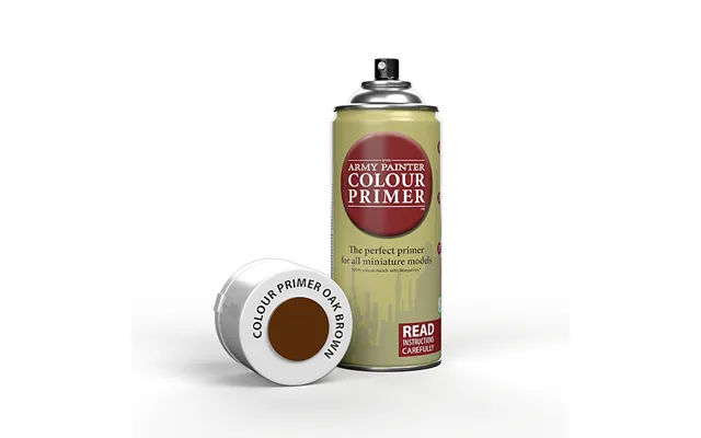 Colour Primer Spray - Oak Brown