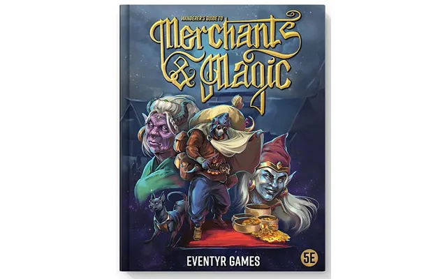 D&d 5.0 5e 3rd Party - Eventyr Games Wanderer's Guide To Merchants & Magic Hardcover