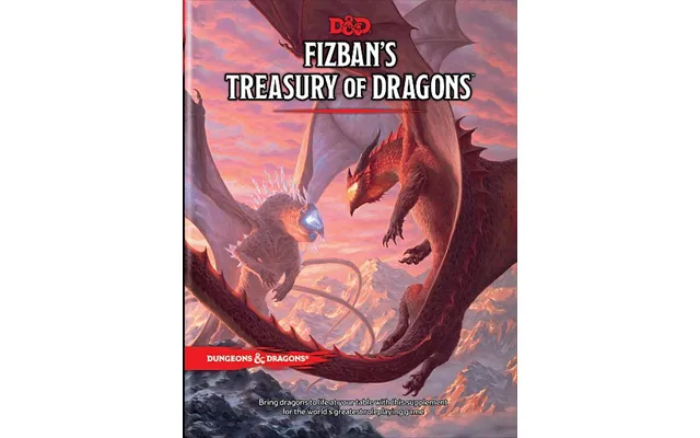 D&d 5.0 5e - Fizban's Treasury Of Dragons Standard Cover