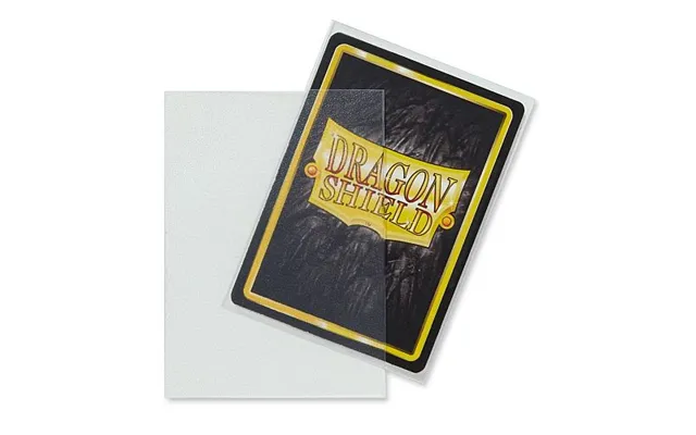 Dragon Shield Deck Protectors - Matte Clear Gennemsigtig