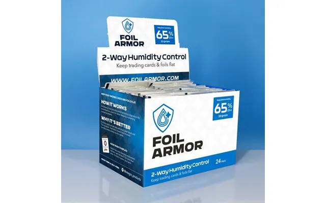 Foil Armor - 33 Gram Humidity Control Pack Retail Display 24 Packs