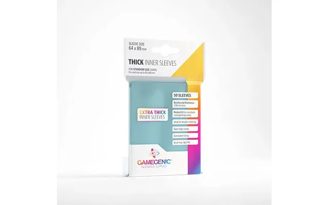 Gamegenic - Thick Inner Sleeves
